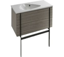 Мебель для раковины JACOB DELAFON  NOUVELLE VAGUE 80 см, фактурный дуб 00000061430