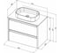 Тумба ALLEN BRAU FANTASY 2.0 80, рapyrus white matt 1.11001.PWM 00334054 9