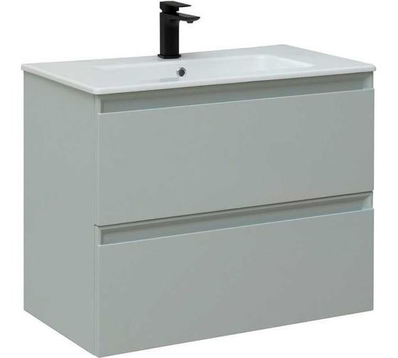 Тумба ALLEN BRAU ECLIPSE 2.0 81, рapyrus white matt 1.E1002.PWM 00334005 1