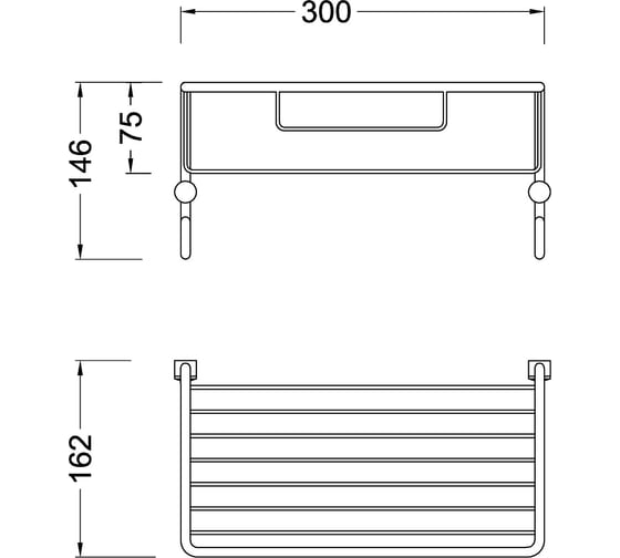 Полка Timo Nelson 150081 00