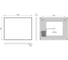 Зеркало Esbano ES-3803 KD 100x80 ESMR3803KD 6