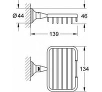 Полка для полотенец grohe