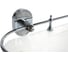 Прямая стеклянная полка Savol 50 см, хром S-007091-1 23174 4