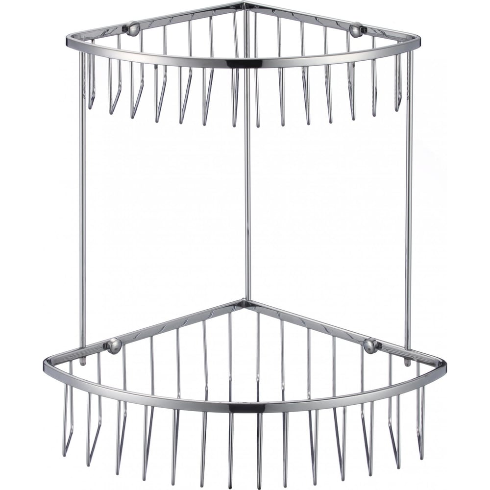 Угловая полка-решетка Savol двойная, хром S-002514-2 23171 - выгодная ...