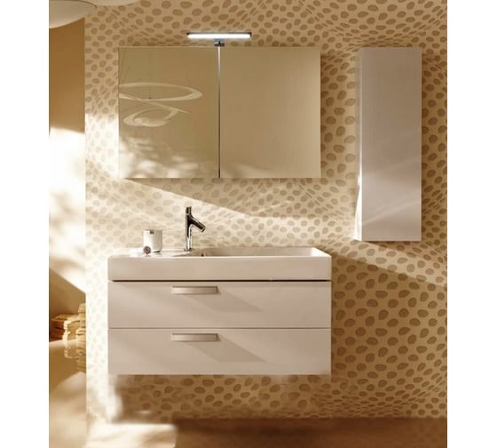 Мебель для раковины-столешницы JACOB DELAFON RYTHMIK EB1302-G1C 80 см, Ш79,5хГ36хВ42.4 см, белый блестящий лак 00000042453