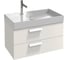 Мебель для раковины-столешницы JACOB DELAFON RYTHMIK EB1302-G1C 80 см, Ш79,5хГ36хВ42.4 см, белый блестящий лак 00000042453 1