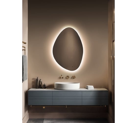 Зеркало Silver-Mirrors Lucas-ТХ 700x1000, универсальное, бесконтактный сенсор LED-00002970
