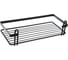 Полка в ванную TEKNO-TEL прямая, 1 ярус, 25x12x6 чёрный матовый ES081B 3