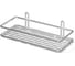 Полка в ванную TEKNO-TEL прямая, 1 ярус 25x11x7 хром LM004 1