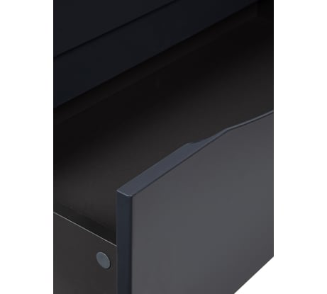 Тумба подвесная 80см серая матовая со столешницей под дерево без раковины BOND T09807