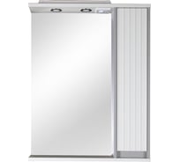 Зеркало со шкафчиком АСБ-МЕБЕЛЬ Мирано 65, правое 12258