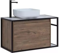 Тумба Aquanet Nova Lite LOFT 90 L, дуб рустикальный 00261660