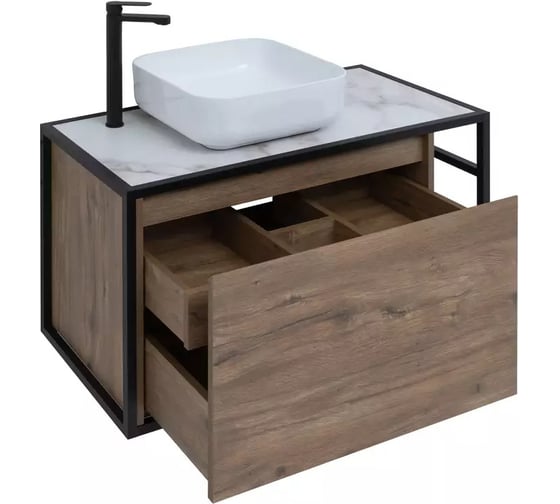 Тумба Aquanet Nova Lite LOFT 90 L, дуб рустикальный 00261660