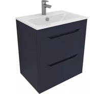 Тумба Aquanet Практика 60 2 ящика, цв.маренго 330458 00330458