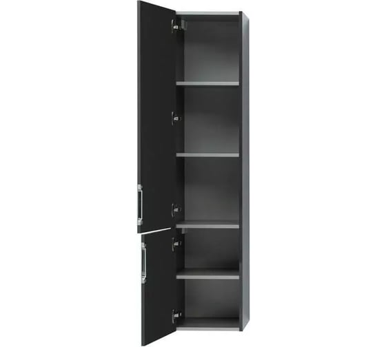 Пенал Aquanet Алвита 35 L, серый антрацит 00249618