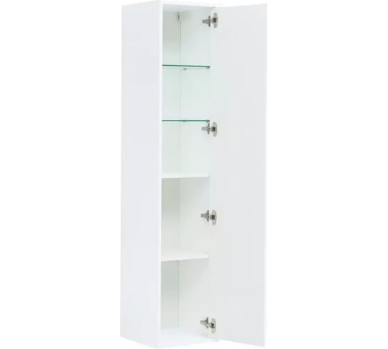 Пенал Aquanet Lino 35 белый матовый 00253909