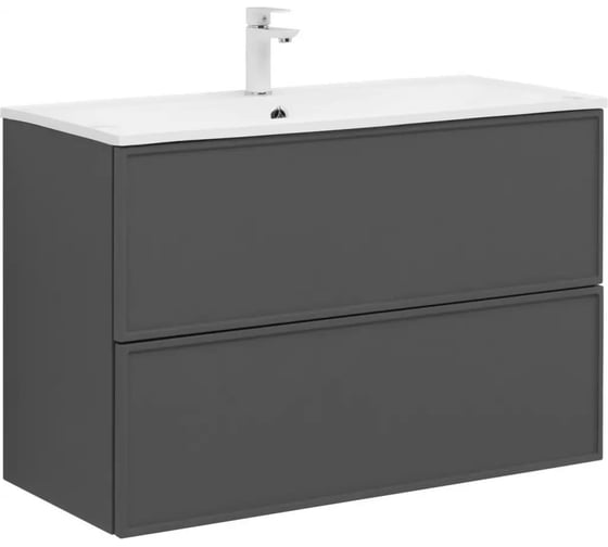 Тумба Aquanet Арт 100 ясень графит 329614 00329614