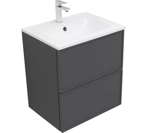 Тумба Aquanet Арт 60 ясень графит 329063 00329063