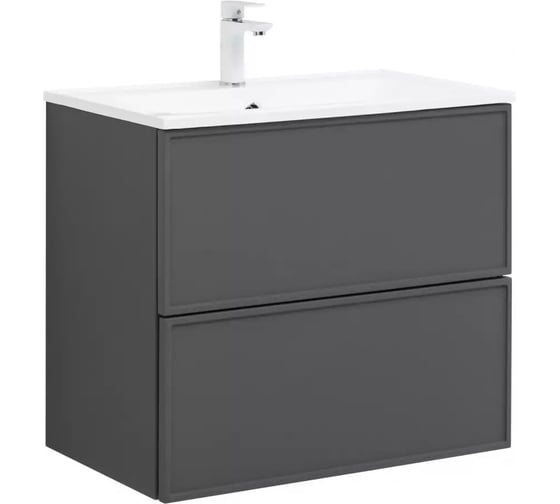 Тумба Aquanet Арт 75 ясень графит 329064 00329064