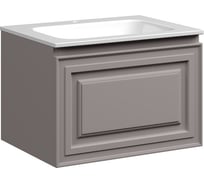 Тумба подвесная Sancos Very 590x445x406 мм, c одним ящиком оснащенным доводчиками, Doha Soft VR60SM