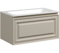 Тумба подвесная Sancos Very 790x445x406, c одним ящиком оснащенным доводчиками, Beige Soft VR80CE