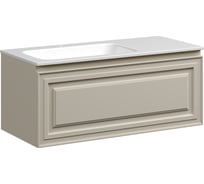 Тумба подвесная Sancos Very левая, 995x445x406 мм, c одним ящиком оснащенным доводчиками, Beige Soft VR100LCE