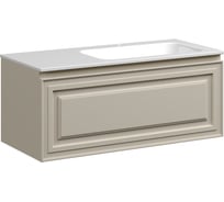Тумба подвесная Sancos Very правая, 995x445x406 мм, c одним ящиком оснащенным доводчиками, Beige Soft VR100RCE