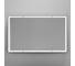 Зеркальный шкаф для ванной комнаты Sancos Mirror 1190x150x740 мм, с LED подсветкой, цвет дуб галифакс натуральный MI120EG 3