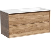 Тумба подвесная Sancos Marmi 2.0 правая, 995x445x520 мм, c двумя ящиками, оснащенными доводчиками скрытого монтажа, цвет дуб чарльстон MR2.0100RECH