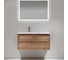 Тумба подвесная Sancos Marmi 2.0 левая, 995x445x520 мм, c двумя ящиками, оснащенными доводчиками скрытого монтажа, цвет дуб чарльстон MR2.0100LECH 2