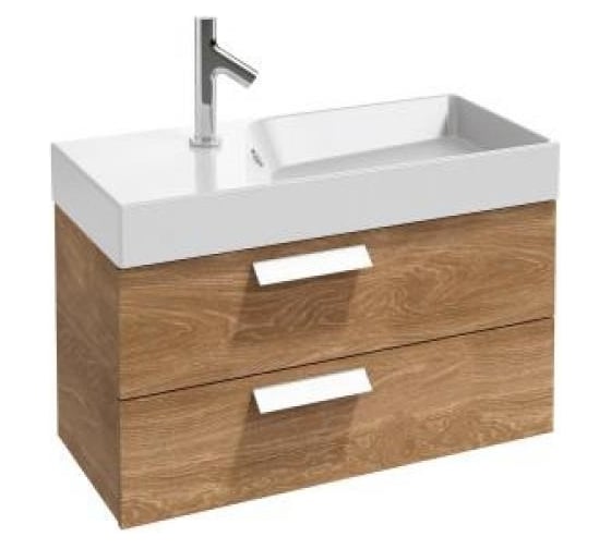 Мебель для раковины-столешницы JACOB DELAFON RYTHMIK EB1304-E70, 99,5 см, 2 выдвижных ящика 00000045279 1