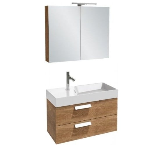 Мебель для раковины-столешницы JACOB DELAFON RYTHMIK EB1304-E70, 99,5 см, 2 выдвижных ящика 00000045279