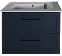 Подвесное подстолье АСБ-МЕБЕЛЬ Белмонти 75 "Софт синий", под умывальник Оскар 75 11854