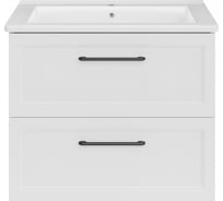 Подвесное подстолье АСБ-МЕБЕЛЬ Белмонти 75 "Софт белый", под умывальник Оскар 75 11850