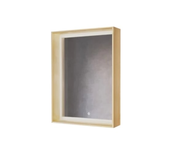Зеркало RAVAL Frame 60 Дуб сонома с подсветкой сенсор Fra.02.60/W-DS 1