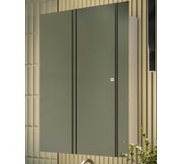 Зеркало-шкаф ALIAS Квартал 80x50 см, с нейтральной LED-подсветкой, универсальный sh80502