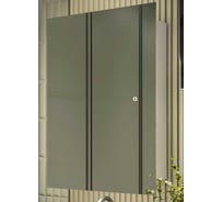 Зеркало-шкаф ALIAS Квартал 80x50 см, с холодной LED-подсветкой, универсальный sh80501