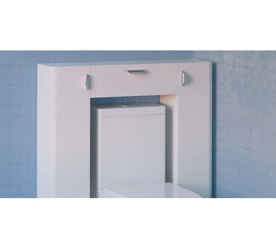 Стеллаж RAVAL Space 103 напольный Белый Spa.10.103/N/W