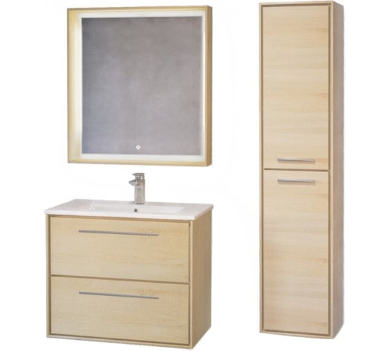 Тумба RAVAL Frame 75 подвесная Дуб сонома Fra.01.75/P/DS