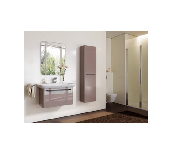 Шкафчик под раковину GEBERIT myDay 880х410х405 мм, 1 ящик, с подсветкой 824101000 00000045673