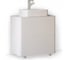 Тумба RAVAL Pure 75 напольная Белая Pur.01.75/N/W 1
