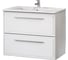 Тумба RAVAL Quadro 75 подвесная Белая Qua.01.75/P/W 1