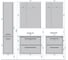 Тумба RAVAL Quadro 75 подвесная Белая Qua.01.75/P/W 5