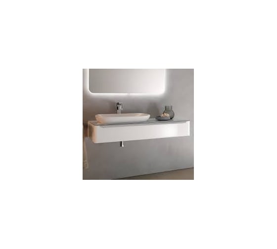 Шкафчик под раковину GEBERIT myDay 1150x200x520 мм, 1 ящик, подсветка 824260000 00000045380