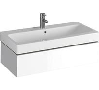 Шкафчик под раковину GEBERIT iCon 890x240x477 мм, белый глянец, лак 840290000 00000047469