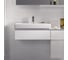 Шкафчик под раковину GEBERIT iCon 890x240x477 мм, белый глянец, лак 840290000 00000047469 2