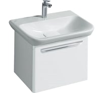 Шкафчик под раковину GEBERIT myDay 1 ящик, с подсветкой, белый глянец Y824065000 00000048058