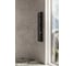 Полка для ванной комнаты INCANTOMETALLICO Angulo 97x17x11,5 см, металлическая навесная Angulo черная 3