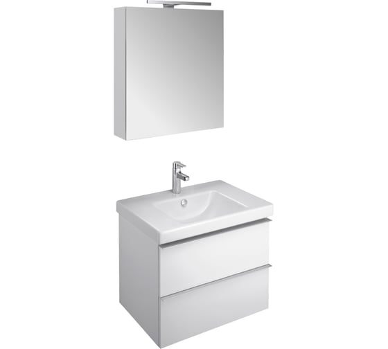 Мебель для раковины Е4732 JACOB DELAFON ODEON UP EB890-N18 белый 00000011954