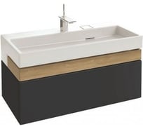 Мебель под раковину JACOB DELAFON TERRACE EB1187-M61 100 см, Ш100хГ48хВ38 cм, мягкий черный 00000058139